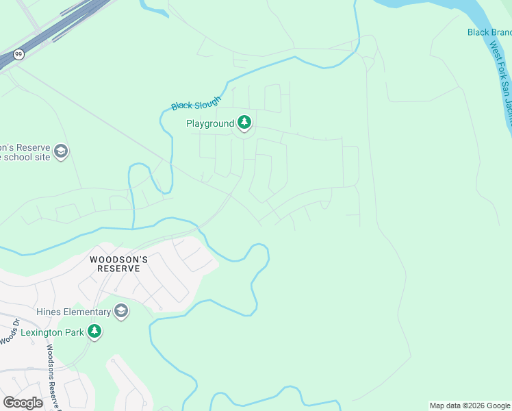 map of restaurants, bars, coffee shops, grocery stores, and more near Unnamed Road in Spring