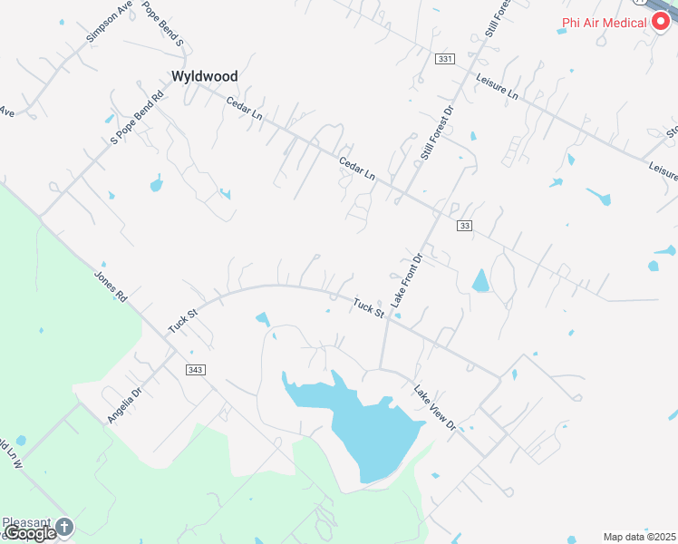 map of restaurants, bars, coffee shops, grocery stores, and more near 200 Tuck Street in Cedar Creek
