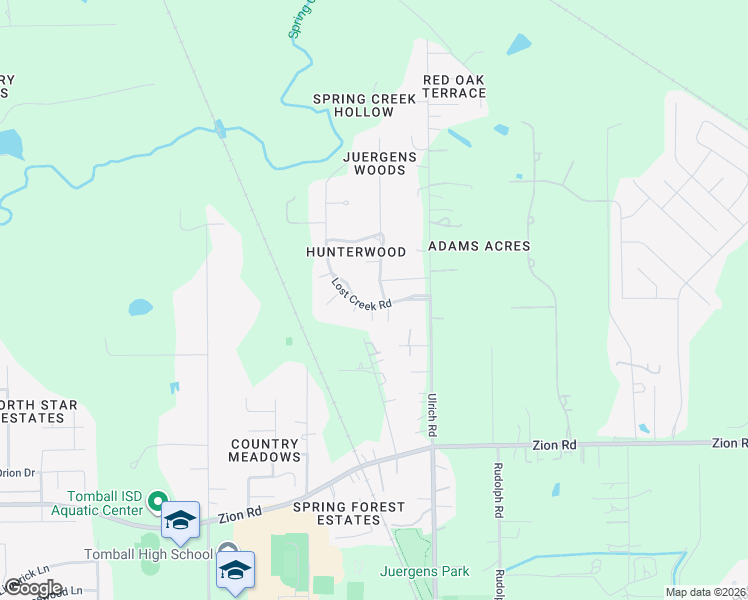 map of restaurants, bars, coffee shops, grocery stores, and more near 31203 Helen Lane in Tomball