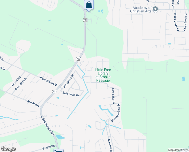 map of restaurants, bars, coffee shops, grocery stores, and more near 100 Grazing Trace Drive in Lafayette
