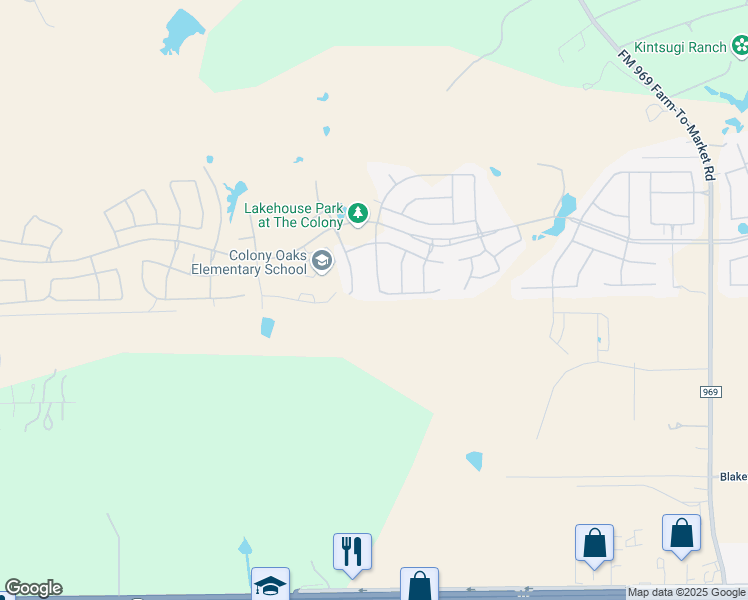 map of restaurants, bars, coffee shops, grocery stores, and more near 139 Hackberry Lane in Bastrop