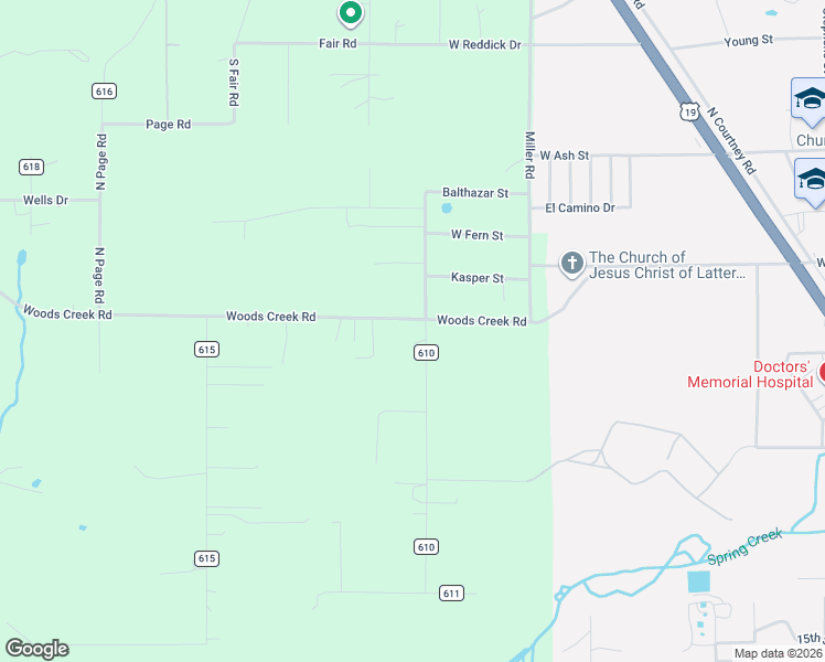 map of restaurants, bars, coffee shops, grocery stores, and more near 61 Bob Millinor Road in Perry