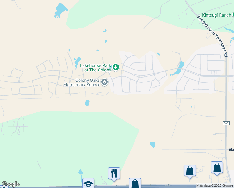 map of restaurants, bars, coffee shops, grocery stores, and more near 139 Hackberry Lane in Bastrop