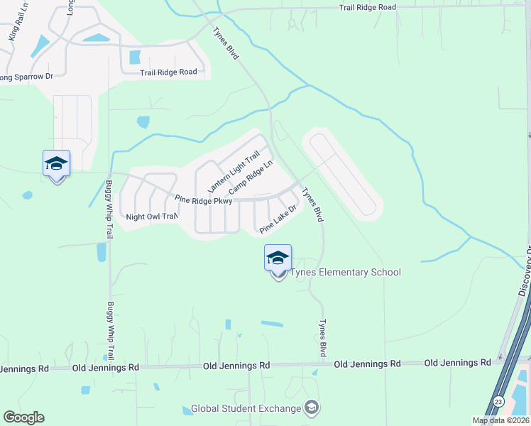 map of restaurants, bars, coffee shops, grocery stores, and more near 1136 Ember Glow Lane in Middleburg