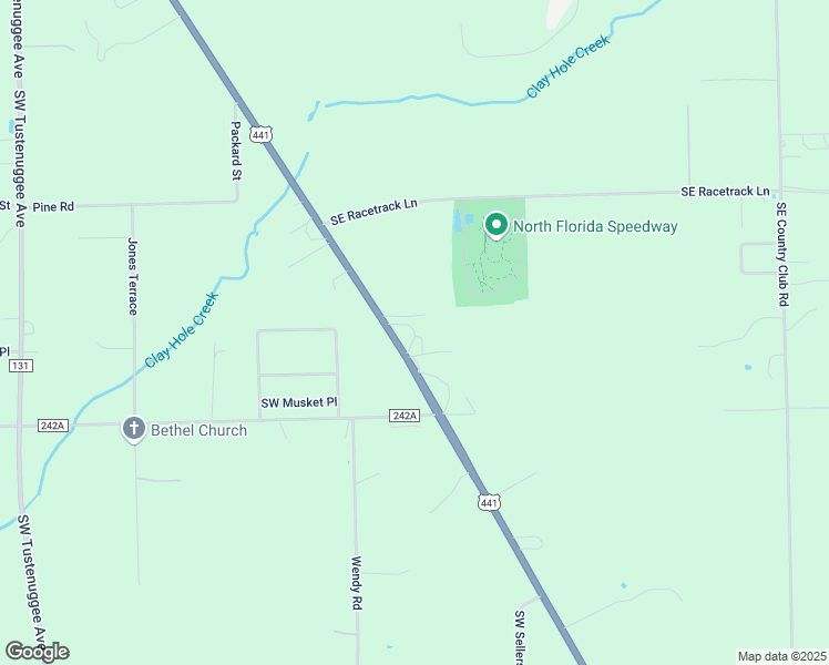 map of restaurants, bars, coffee shops, grocery stores, and more near 211 SE Camelot Loop in Lake City