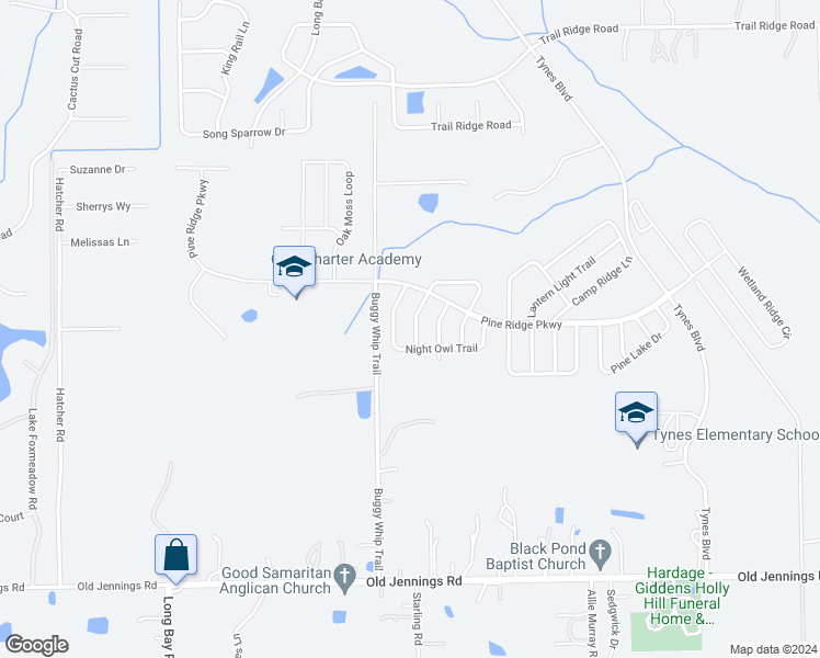 map of restaurants, bars, coffee shops, grocery stores, and more near 1818 Foggy Day Drive in Middleburg