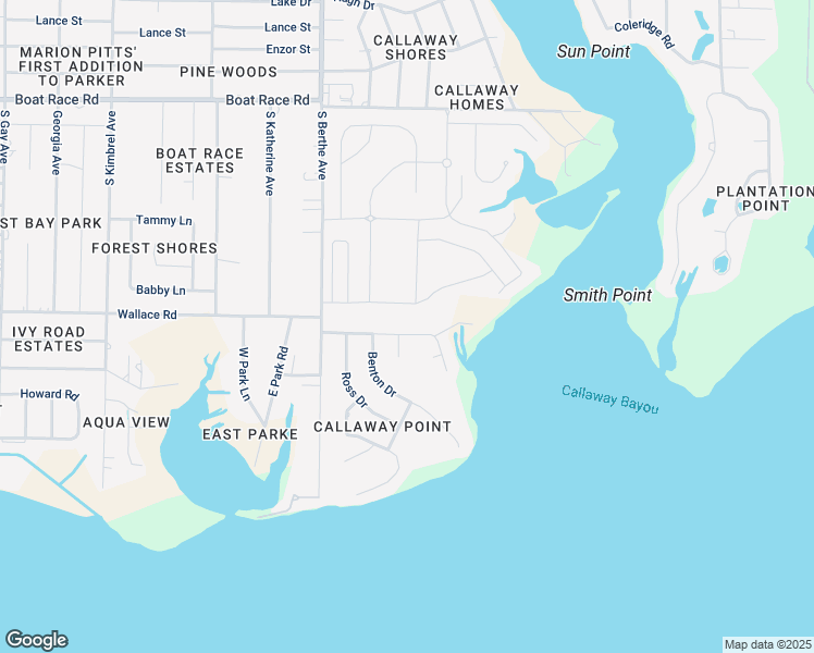 map of restaurants, bars, coffee shops, grocery stores, and more near 6824 Forsythe Drive in Panama City