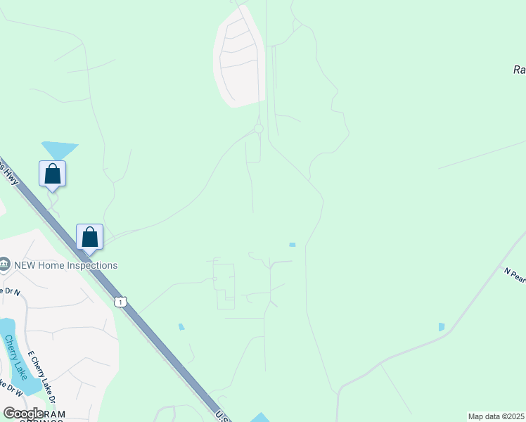 map of restaurants, bars, coffee shops, grocery stores, and more near 14543 Philips Highway in Jacksonville