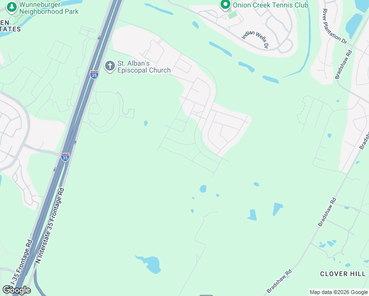 map of restaurants, bars, coffee shops, grocery stores, and more near 11601 Interstate 35 in Austin