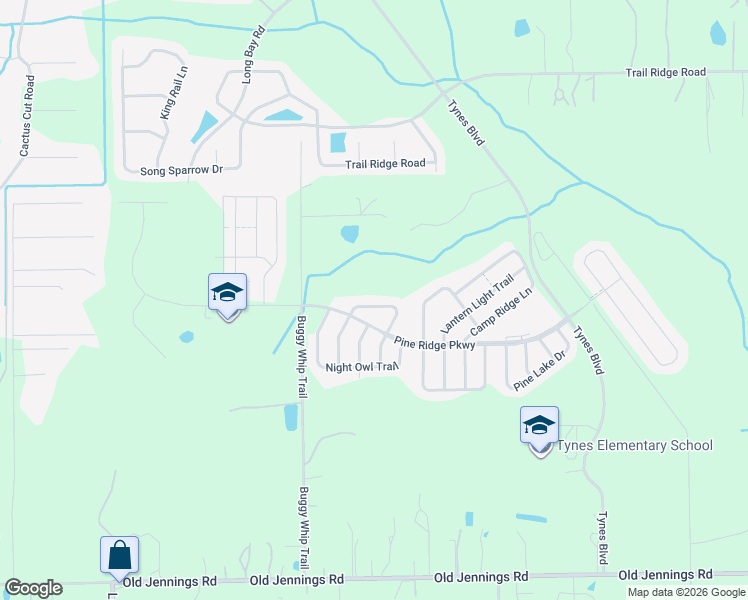 map of restaurants, bars, coffee shops, grocery stores, and more near 1768 Foggy Day Drive in Middleburg