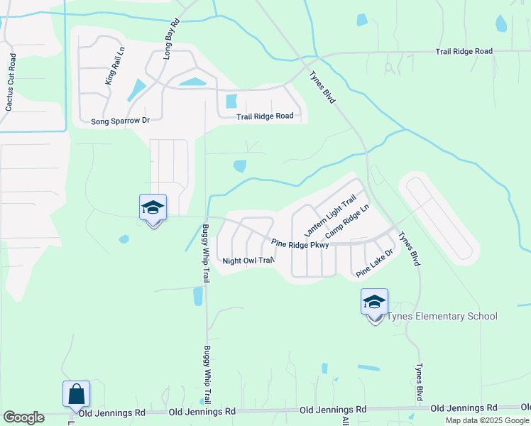 map of restaurants, bars, coffee shops, grocery stores, and more near 1762 Foggy Day Drive in Middleburg
