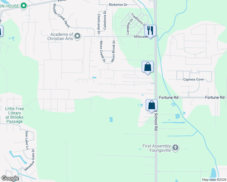 map of restaurants, bars, coffee shops, grocery stores, and more near 228 Soulanges Road in Lafayette