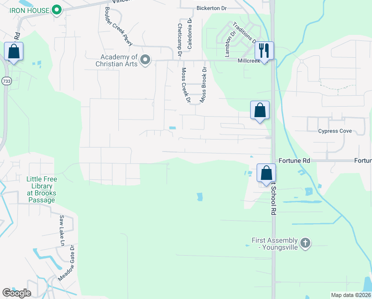 map of restaurants, bars, coffee shops, grocery stores, and more near 264 Soulanges Rd in Lafayette