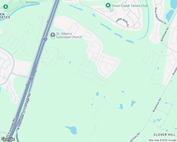 map of restaurants, bars, coffee shops, grocery stores, and more near 11601 Interstate 35 in Austin