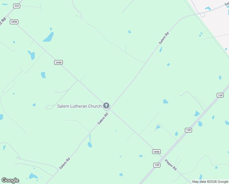 map of restaurants, bars, coffee shops, grocery stores, and more near 1322 Salem Road in Brenham