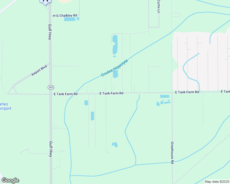 map of restaurants, bars, coffee shops, grocery stores, and more near 1007-1081 East Tank Farm Road in Lake Charles