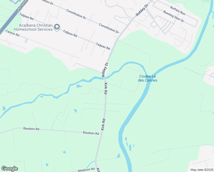 map of restaurants, bars, coffee shops, grocery stores, and more near 7195 Clyve Road in Maurice