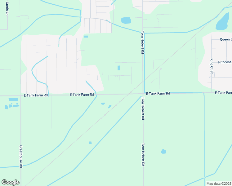 map of restaurants, bars, coffee shops, grocery stores, and more near 2104 East Tank Farm Road in Lake Charles