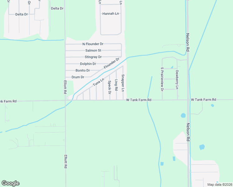 map of restaurants, bars, coffee shops, grocery stores, and more near 7631 Speck Dr in Lake Charles