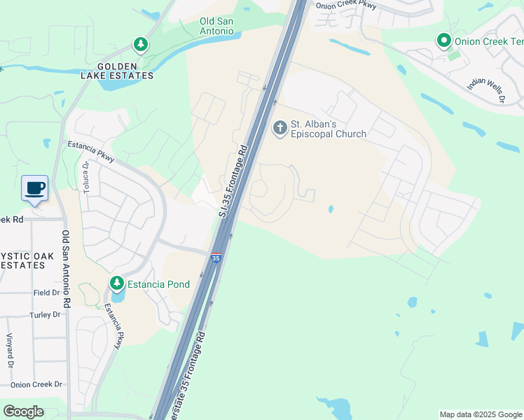 map of restaurants, bars, coffee shops, grocery stores, and more near 12234 Heatherly Drive in Austin
