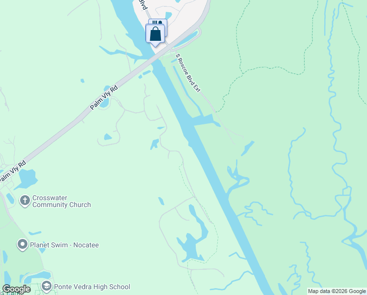 map of restaurants, bars, coffee shops, grocery stores, and more near 712 South Harbor Lights Drive in Ponte Vedra Beach