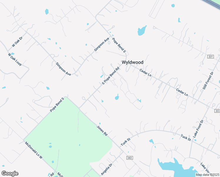 map of restaurants, bars, coffee shops, grocery stores, and more near 375 Pope Bend South in Cedar Creek