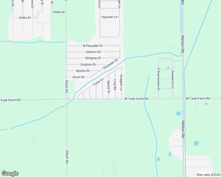 map of restaurants, bars, coffee shops, grocery stores, and more near 7631 Speck Dr in Lake Charles