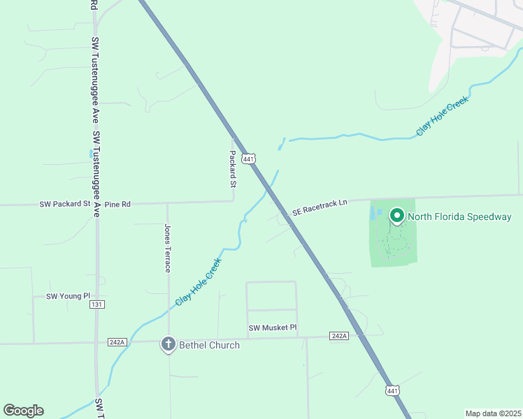 map of restaurants, bars, coffee shops, grocery stores, and more near 162 Southwest Palm Glen in Lake City