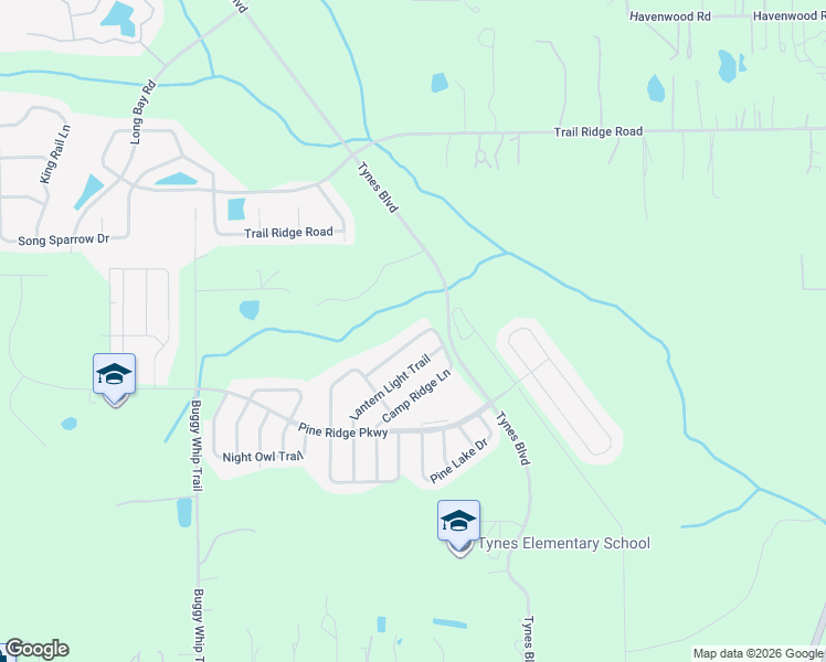 map of restaurants, bars, coffee shops, grocery stores, and more near 1216 Camp Ridge Lane in Middleburg
