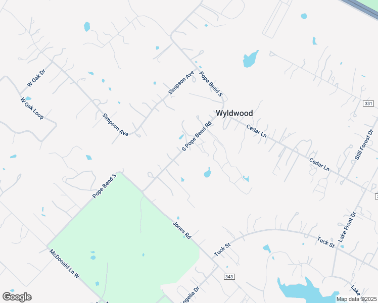 map of restaurants, bars, coffee shops, grocery stores, and more near 375 Pope Bend South in Cedar Creek
