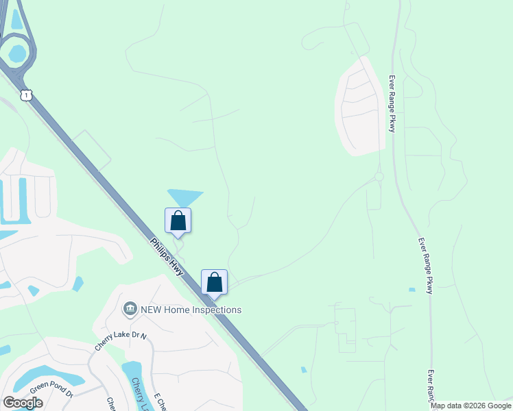 map of restaurants, bars, coffee shops, grocery stores, and more near 11743 Flowering Peach Court in Jacksonville