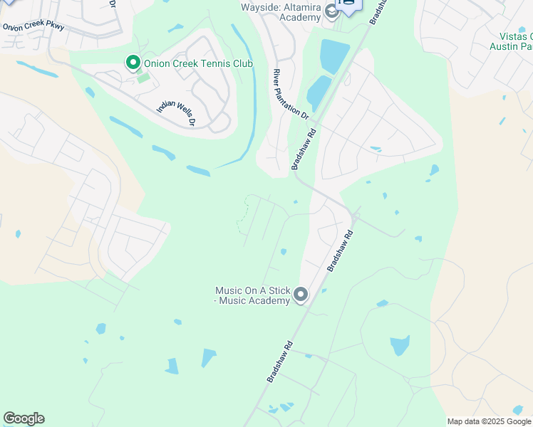 map of restaurants, bars, coffee shops, grocery stores, and more near 11317 County Down Drive in Austin