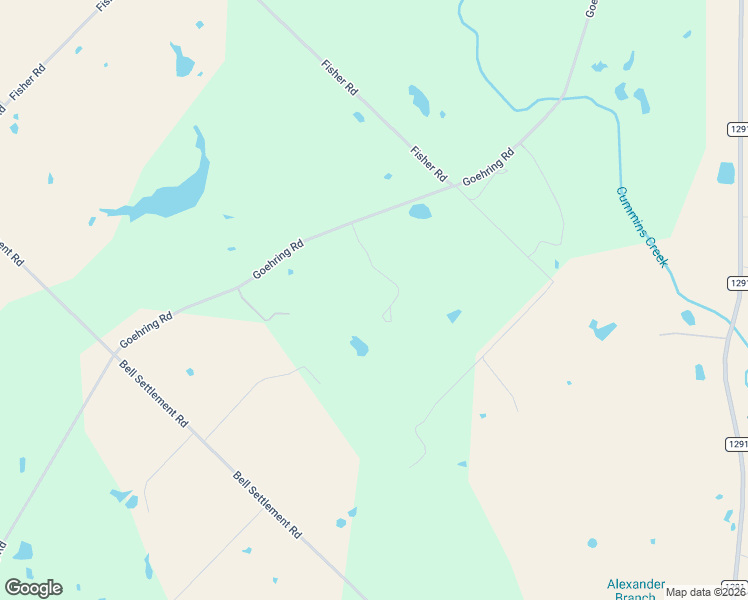 map of restaurants, bars, coffee shops, grocery stores, and more near 2196-2388 Goehring Road in Ledbetter