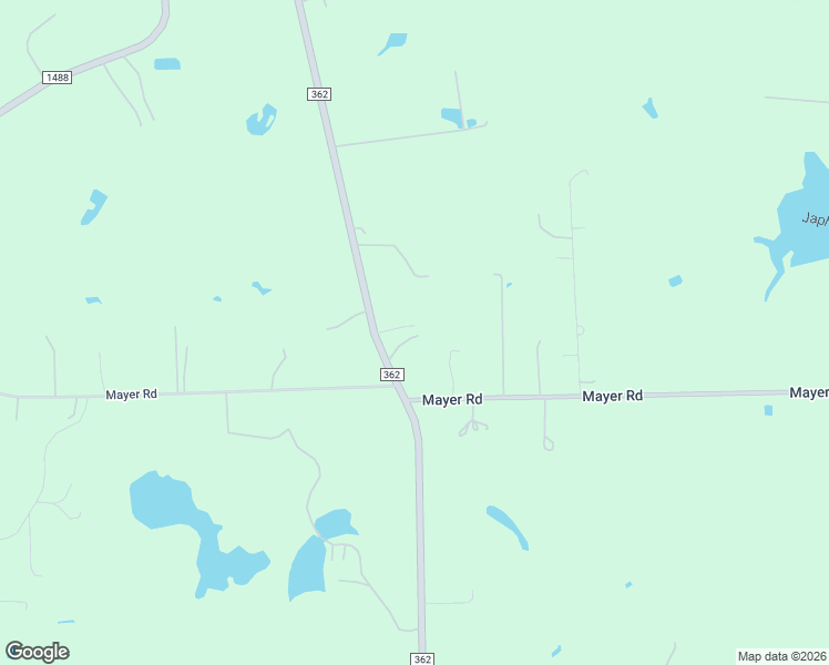 map of restaurants, bars, coffee shops, grocery stores, and more near 24106 Farm to Market 362 in Waller