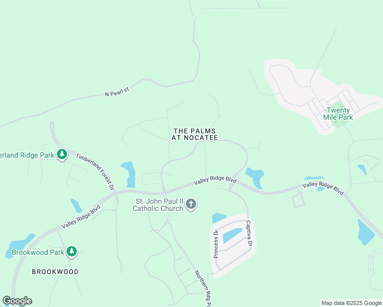 map of restaurants, bars, coffee shops, grocery stores, and more near Coconut Palm Parkway in Ponte Vedra Beach