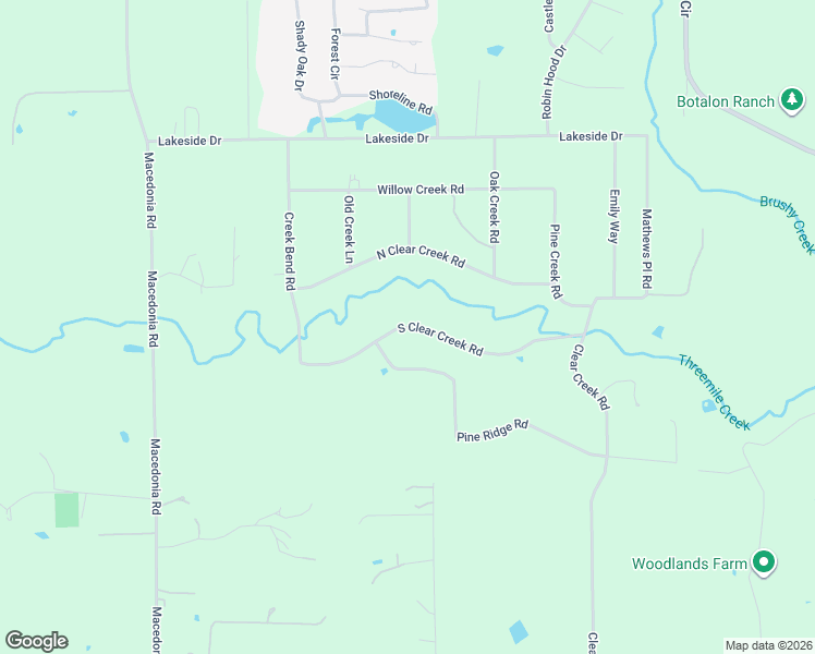 map of restaurants, bars, coffee shops, grocery stores, and more near 25272 South Clear Creek Road in Hockley
