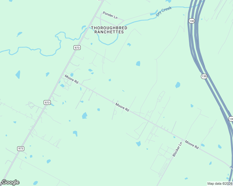 map of restaurants, bars, coffee shops, grocery stores, and more near 11002 Moore Road in Austin