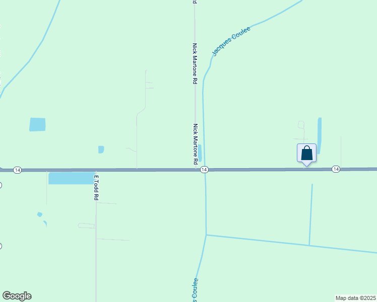 map of restaurants, bars, coffee shops, grocery stores, and more near 5782 Hwy 14 E in Iowa