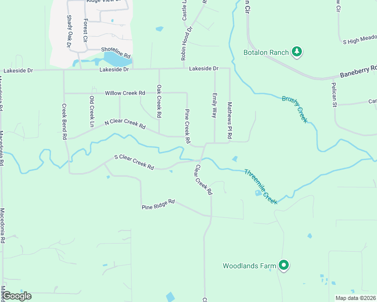 map of restaurants, bars, coffee shops, grocery stores, and more near 24923 Clear Creek Road in Hockley