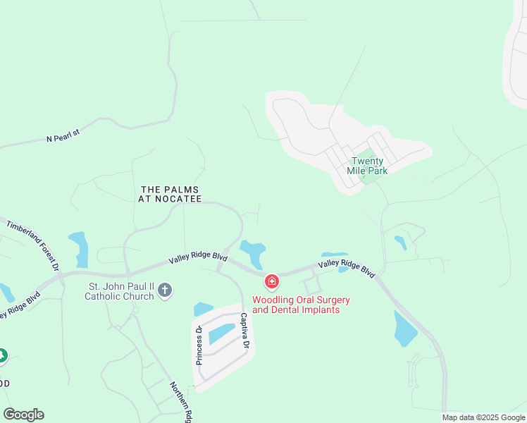 map of restaurants, bars, coffee shops, grocery stores, and more near 55 Canary Palm Court in Ponte Vedra Beach