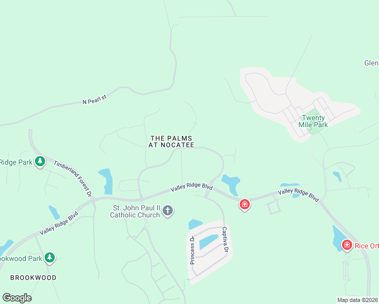 map of restaurants, bars, coffee shops, grocery stores, and more near 436 Coconut Palm Parkway in Ponte Vedra Beach