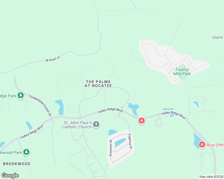 map of restaurants, bars, coffee shops, grocery stores, and more near 436 Coconut Palm Parkway in Ponte Vedra Beach