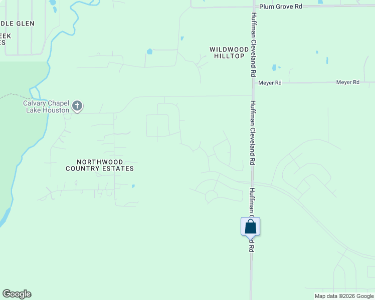 map of restaurants, bars, coffee shops, grocery stores, and more near 199 Northwood Country Road in Huffman