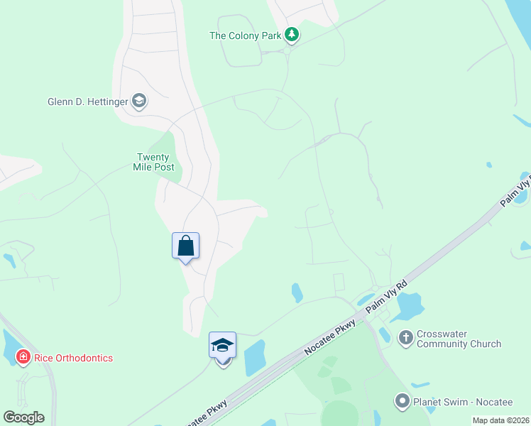 map of restaurants, bars, coffee shops, grocery stores, and more near 182 Beartooth Trail in Ponte Vedra Beach
