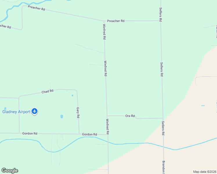 map of restaurants, bars, coffee shops, grocery stores, and more near 1516 Winfred Road in Rayne