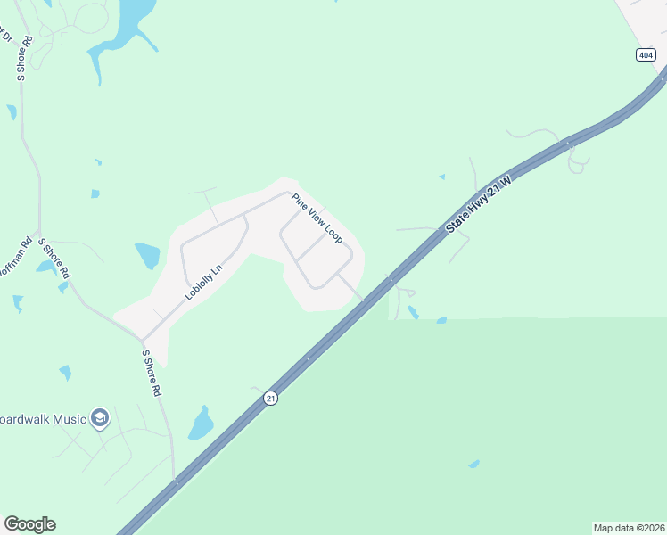 map of restaurants, bars, coffee shops, grocery stores, and more near 259 Pine View Loop in Bastrop