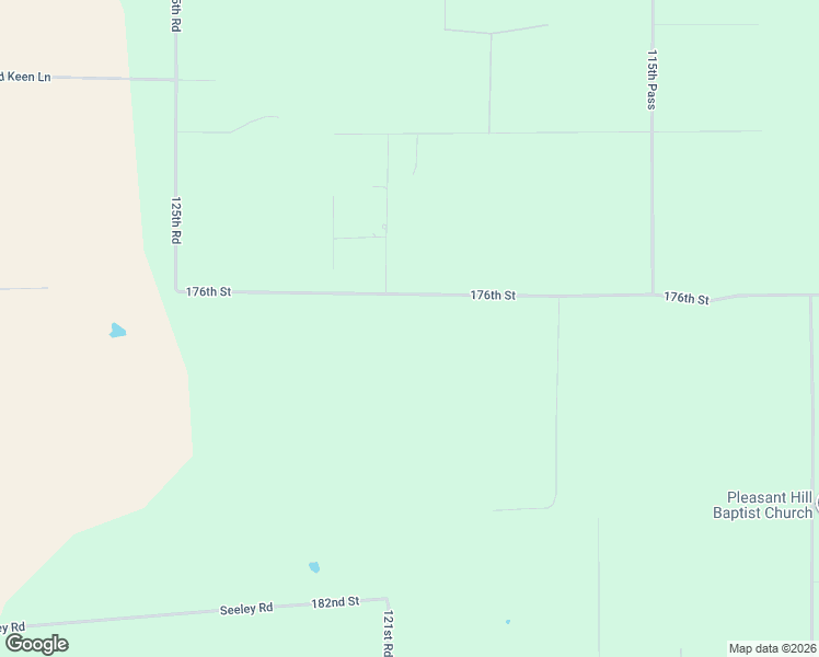 map of restaurants, bars, coffee shops, grocery stores, and more near 11982 176th Street in McAlpin