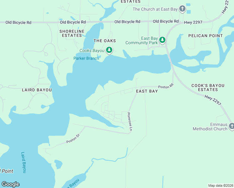 map of restaurants, bars, coffee shops, grocery stores, and more near 1003 Bayside Street in Panama City