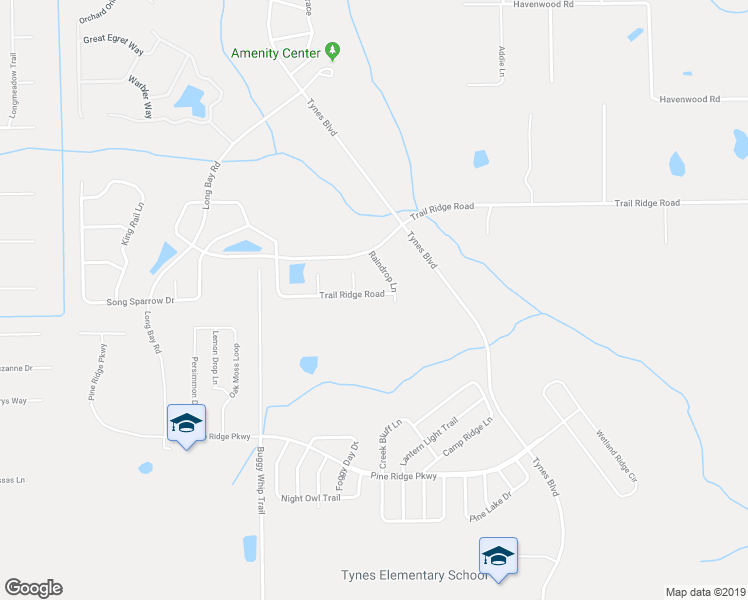 map of restaurants, bars, coffee shops, grocery stores, and more near 4054 Trail Ridge Road in Middleburg