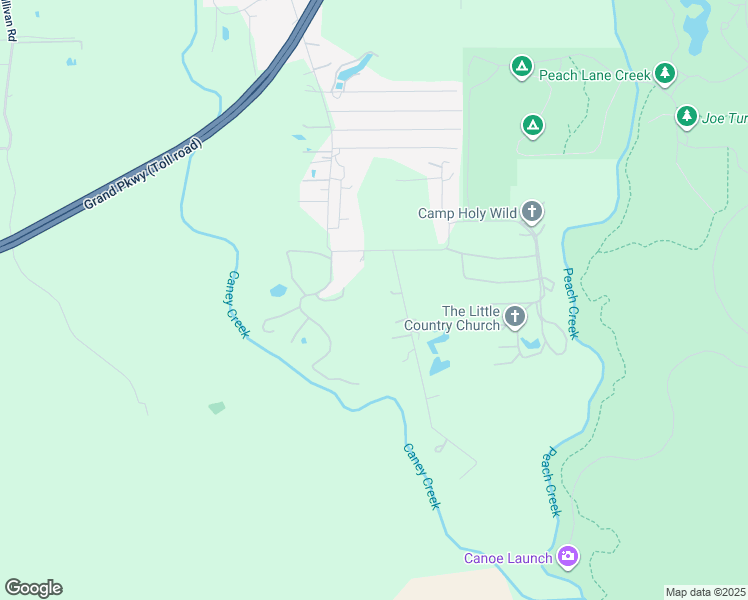 map of restaurants, bars, coffee shops, grocery stores, and more near 21732 Carol Road in New Caney